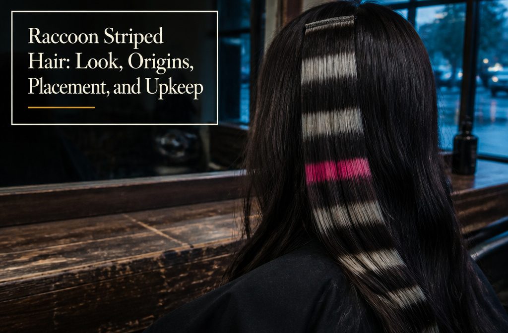 Raccoon Striped Hair: Look, Origins, Placement, and Upkeep